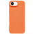 iPhone 17e / 16e Dopamine Simple Imitation Liquid Silicone Phone Case - Orange