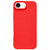 iPhone 17e / 16e Dopamine Simple Imitation Liquid Silicone Phone Case - Red