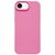 iPhone 17e / 16e Dopamine Simple Imitation Liquid Silicone Phone Case - Rose Pink