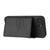 iPhone 17e / 16e Double Buckle Card Slots PU + TPU Phone Case - Black