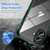 iPhone 17e / 16e Double-sided Plastic Glass Phone Protective Case - Black