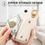 iPhone 17e / 16e Dream Wallet D Buckle Leather Back Cover Phone Case - Beige