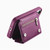 iPhone 17e / 16e Dream Wallet D Buckle Leather Back Cover Phone Case - Purple