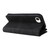 iPhone 17e / 16e Dual-color 9 Card Slots Zipper Wallet Leather Phone Case - Black