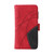 iPhone 17e / 16e Dual-color 9 Card Slots Zipper Wallet Leather Phone Case - Red