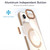 iPhone 17e / 16e Dual-Color Clear Acrylic Hybrid TPU MagSafe Phone Case - Desert Gold