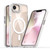 iPhone 17e / 16e Dual-Color Clear Acrylic Hybrid TPU MagSafe Phone Case - Transparent
