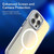 iPhone 17e / 16e Dual-Color Gradient Discolor MagSafe Phone Case - Orange