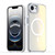 iPhone 17e / 16e Dual-Color Gradient Discolor MagSafe Phone Case - White