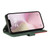 iPhone 17e / 16e Dual-color Splicing Flip Leather Phone Case - Green