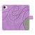 iPhone 17e / 16e Dual-color Splicing Flip Leather Phone Case - Purple