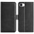 iPhone 17e / 16e Dual-side Magnetic Buckle Horizontal Flip Leather Phone Case - Black