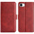 iPhone 17e / 16e Dual-side Magnetic Buckle Horizontal Flip Leather Phone Case - Red