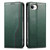 iPhone 17e / 16e Elastic Wristband Magnetic Suction Leather Phone Case - Green