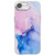 iPhone 17e / 16e Electroplated Marble Texture Phone Case - Purple Blue M18