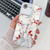 iPhone 17e / 16e Electroplating Flower Texture TPU Phone Case - Red Plum Blossom SH2