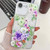 iPhone 17e / 16e Electroplating Flowers Plants Texture TPU Phone Case - Colorful Peony FL10