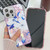 iPhone 17e / 16e Electroplating Flowers Plants Texture TPU Phone Case - Gardenia FL15