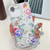 iPhone 17e / 16e Electroplating Flowers Plants Texture Wristband TPU Phone Case - Peony FL14