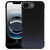 iPhone 17e / 16e Electroplating Frameless Frosted Anti-Glare PC MagSafe Phone Case - Black