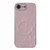iPhone 17e / 16e Electroplating PC Snow Bark Texture MagSafe Phone Case - Pink