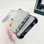 iPhone 17e / 16e Electrpolated Glitter Four-corner Shockproof Space TPU Phone Case - Gradient Purple