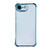 iPhone 17e / 16e Electrpolated Space Four-corner Shockproof TPU Phone Case - Blue