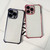 iPhone 17e / 16e Electrpolated Space Four-corner Shockproof TPU Phone Case - Blue
