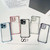 iPhone 17e / 16e Electrpolated Space Four-corner Shockproof TPU Phone Case - Silver