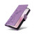 iPhone 17e / 16e Embossed Butterfly Flowers Leather Phone Case - Purple