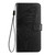 iPhone 17e / 16e Embossed Butterfly Leather Phone Case - Black
