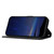 iPhone 17e / 16e Embossed Line Leather Phone Case with Lanyard - Black