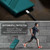 iPhone 17e / 16e Embossed Multi-functional Wallet Retro Leather Phone Case - Dark Green