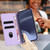 iPhone 17e / 16e Embossed Multi-functional Wallet Retro Leather Phone Case - Light Purple