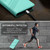 iPhone 17e / 16e Embossed Multi-functional Wallet Retro Leather Phone Case - Mint Green