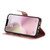 iPhone 17e / 16e Embossed Sunflower Pattern Flip Leather Phone Case - Rose Gold