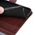 iPhone 17e / 16e ENKAY Card Wallet Calf Texture Leather Phone Case with Thickened Glue No White Edge Film - Blue