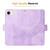 iPhone 17e / 16e ENKAY Embossed Rhombus Starry Leather Phone Case with Screen Film - Green