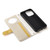 iPhone 17e / 16e ESEBLE E11 Colorful Litchi Pattern Zipper Wallet Leather Phone Case - Khaki