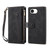iPhone 17e / 16e ESEBLE Retro Frosted RFID Flip Leather Phone Case - Black