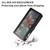 iPhone 17e / 16e ESEBLE Star Series Lanyard Zipper Wallet RFID Leather Case - Black