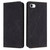iPhone 17e / 16e Ethnic Embossed Adsorption Leather Phone Case - Black