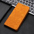 iPhone 17e / 16e Ethnic Embossed Adsorption Leather Phone Case - Yellow