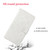 iPhone 17e / 16e Ethnic Style Embossed Pattern Leather Phone Case - White