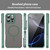 iPhone 17e / 16e Fan Dun Series TPU Hybrid PC Frosted Magsafe Phone Case - Green