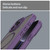 iPhone 17e / 16e Fan Dun Series TPU Hybrid PC Frosted Magsafe Phone Case - Purple