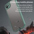 iPhone 17e / 16e Fan Dun Series TPU Hybrid PC Frosted Phone Case - Green