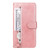 iPhone 17e / 16e Fashion Calf Texture Zipper Leather Phone Case - Rose Gold