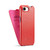 iPhone 17e / 16e Fierre Shann 64 Texture Vertical Flip PU Leather Phone Case - Red