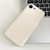 iPhone 17e / 16e Fine Hole Insert Card Slot TPU Phone Case - White